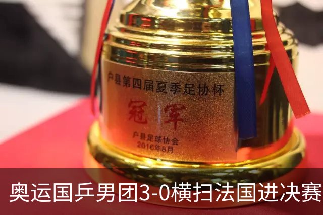 奥运国乒男团3-0横扫法国进决赛 将与瑞典争冠军
